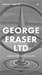 Mobile Screenshot of georgefraser.com